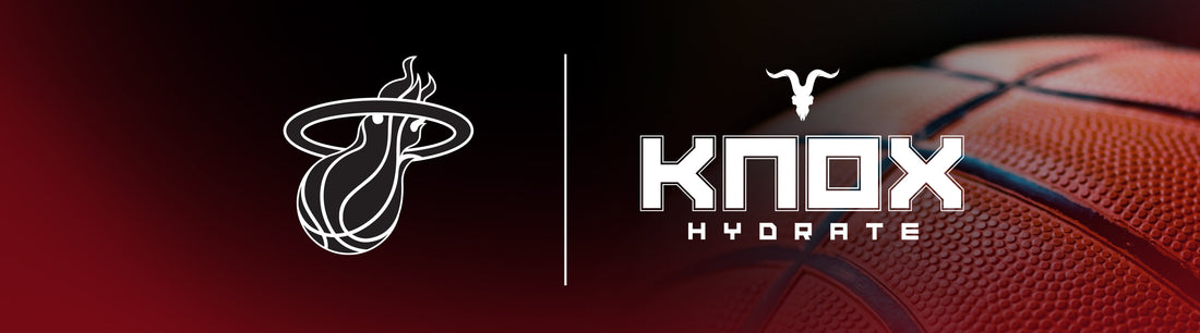 KNOX Hydration Named Official Electrolyte Beverage of the Miami HEAT