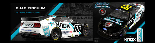 KNOX Hydration Fueling Chad Finchum at Talladega