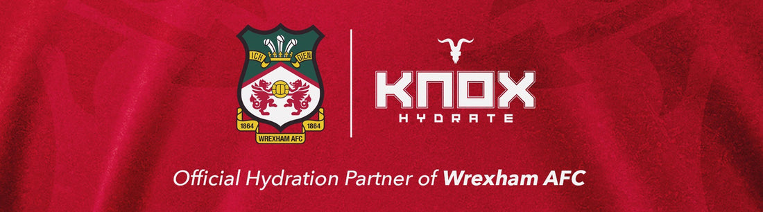 Wrexham AFC Names KNOX Hydration as Official Hydration Partner