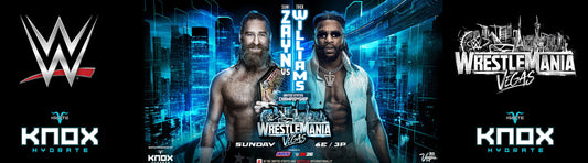 KNOX Hydration  partners with WWE for WrestleMania 42!